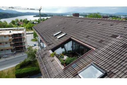 See- und Gebirgsblick ... Dachgeschoss-Wohnung in zentraler Lage - Murnau