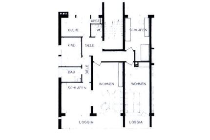 4,5Zimmer 115m2 Balkon renoviert ruhig - Langenfeld (Rheinland)