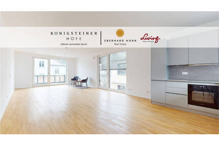 Erstbezug: Helle 3-Zimmer-Wohnung mit Fernblick| KÖNIGSTEINER HÖFE
