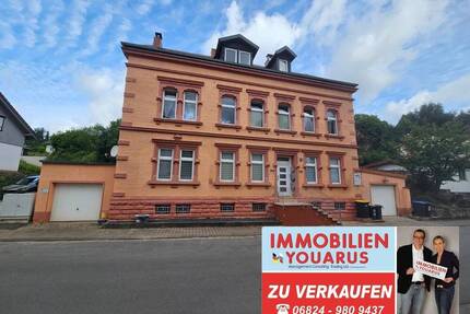 Freistehendes Mehrfamilienhaus, 4 Wohneinheiten, Garten, Garage, Halle Lagerplatz - Ottweiler