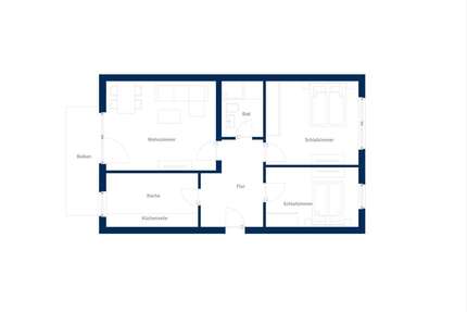 Wohnung zum Mieten in Wuppertal 1.212,68 € 75 m²