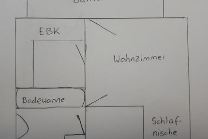 1-Raum-Wohnung Untermhaus am Küchengarten mit EBK, Balkon, Aufzug - Gera Debschwitz