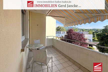 Baden-Baden, sehr gut geschnittene 3-Zimmer-Wohnung mit Balkon & Garage
