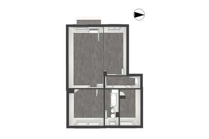 Wohnung zum Mieten in Döbeln 378,00 € 60 m²