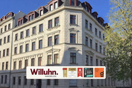 RESERVIERT: Bezugsfrei nahe Karl-Heine-Kanal: exklusive Altbauwohnung mit Sauna und Balkon - Leipzig Plagwitz