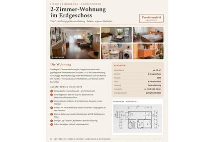 EG- Eigentumswohnung 2-ZKB inkl. Stellplatz Schwetzingen