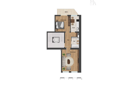 Wohnung zum Kaufen in Düsseldorf 249.000,00 € 55.88 m²