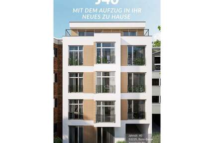 Nur noch 2 exklusive sonnendurchflutete Eigentumswohnungen in Bonn-Beuel