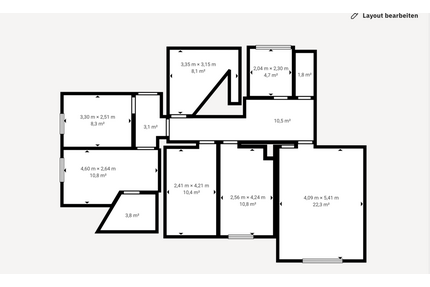 Wohnung zum Mieten in Wörth am Rhein 1.275,00 € 98.2 m²