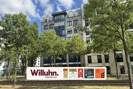Citynah Wohnen: 2-Zimmer-Wohnung mit EBK und TG-Stellplatz in Zentrum-Südost - Leipzig Reudnitz-Thonberg