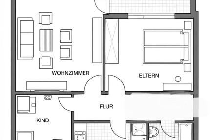 Anfragestop ❗️❗️❗️ - 774,00&nbsp;EUR Kaltmiete, ca.&nbsp; 65,74&nbsp;m&sup2; in Stade (PLZ: 21680) Altländer Viertel