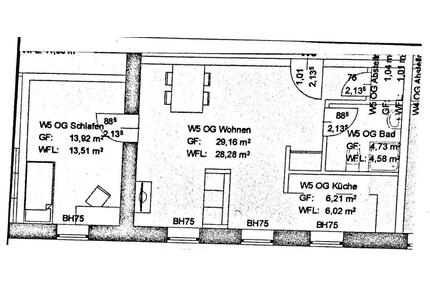 2 Zi Wohnung, ca. 55 qm, 750 € Warmmiete in 18551 Sagard
