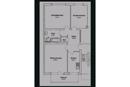 3-Zimmer-Wohnung in Aachen-Brand