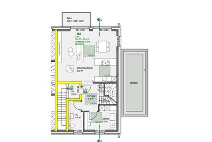 1.OG Neubau Maisonettewohnung in Top Lage v. Heiden