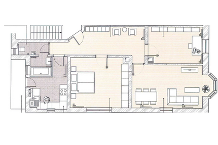 Wohnung zum Mieten in Stuttgart 1.840,00 € 95 m²