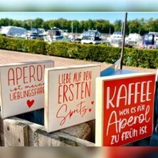 Hallöchen Aperölchen - Hafencafe Marina Rünthe