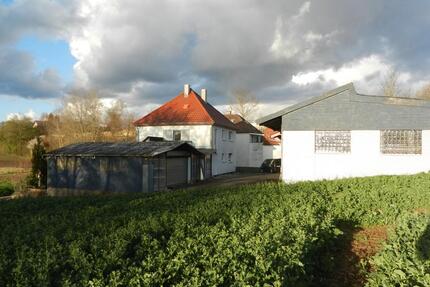 1725 qm mit Haus und 2 Hallen maklerfrei - Bruchsal