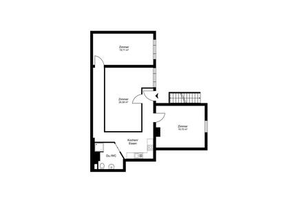 3 ZKDuschbad EG Innenstadtwohnung 95,5 m², Jakober-Vorstadt - Augsburg