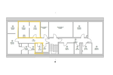 1-Zimmer Wohnung Vorderer Westen- Dörnbergstraße (Whg.17) - Kassel