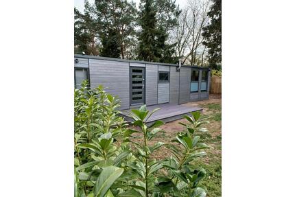 Modernes Chalet ca.35 qm, saniert und möbliert mit Garten in NL - Straelen