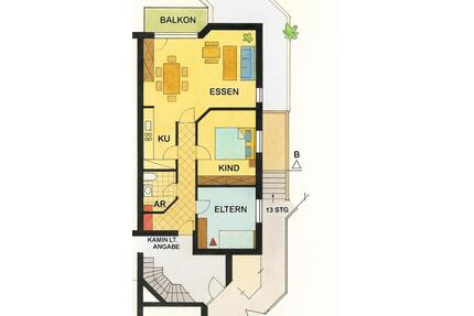 Neuenkirchen 3 Zi Küche Bad Terrasse Barrierefrei