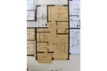 2 Zimmer DG Wohnung - 800,00&nbsp;EUR Kaltmiete, ca.&nbsp; 56,00&nbsp;m&sup2; in Besigheim (PLZ: 74354)