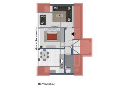 2-Zimmer-Dachgeschosswohnung direkt am Theater in Lorsch