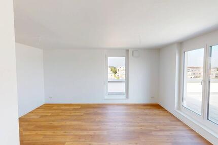 Exklusives 5-Zi.-Penthouse mit EBK und 2 großen Dachterrassen im Neubauquartier FIELD 4 - Mannheim Neckarstadt-Ost