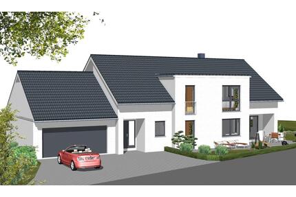 modernes großes Einfamilienhaus projektiert zu verkaufen - Würzburg