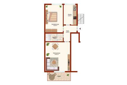 Wohnung zum Kaufen in München Giesing 440.000,00 € 63 m² - München / Giesing