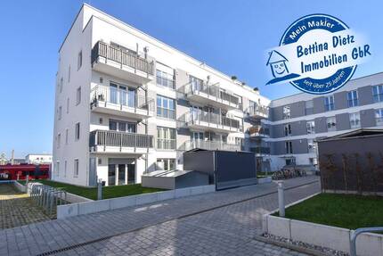 DIETZ: Moderne und helle 2-Zimmerwohnung im EG! mit 1 TG-Stellplatz und Kellerraum! - Rödermark Ober-Roden