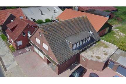 Zweifamilienhaus mit Gewerbeeinheit! Eine WE vermietet eine WE leerstehend und leerstehende GE - Emsland_Kreis Papenburg