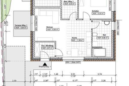 Erstbezug | Attraktive 2-Zimmer-Wohnung in Steinfeld - Steinfeld (Oldenburg)
