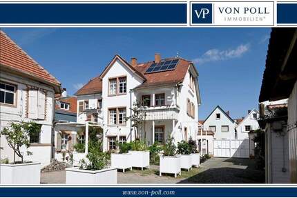 Historischer Charme, modern saniert: Repräsentatives Herrenhaus mit vielen Möglichkeiten - Worms / Heppenheim an der Wiese