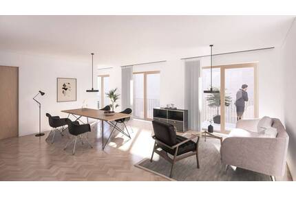 Neubau in zentraler Lage - Drei-Zimmer-Wohnung mitten in Melle