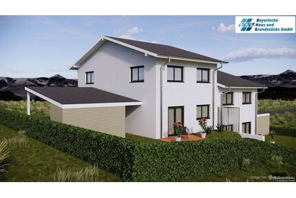 KfW 40 Neubau-Doppelhaushälfte in Pleinting - modernes Wohnen für junge Familien! - Vilshofen