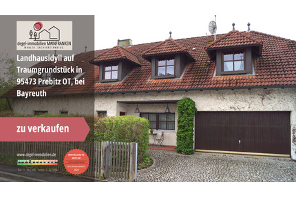 Engelmannsreuth, Nähe Bayreuth: Tolles Landhaus auf einem wundervollen Grundstück - Prebitz