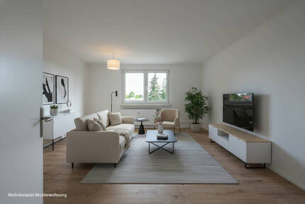 Sonnige 4-Zi.Wohnung, guter Schnitt, inkl.2 STP, nahe Biosphärenreservat, ohne Provision! - Schorfheide Lichterfelde