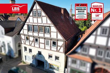 In Toplage für Handwerker und Investoren - sanierungsbedürftige Wohn- und Geschäftshaus... - Rinteln