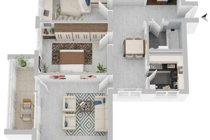 Erstbezug nach Kernsanierung – helle 3-Zimmer-Wohnung in Willich - Kaarst