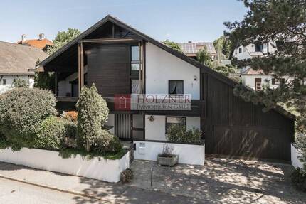 Architektenhaus am Englberg in Landshut - ruhig, grün und voller Potenzial