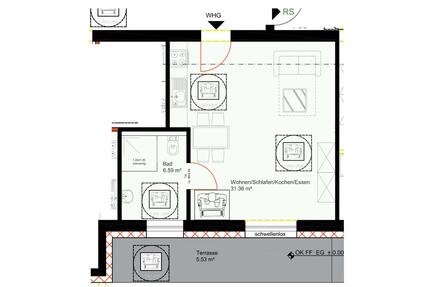 Barrierefreies EG-Apartment mit Terrasse - Minden