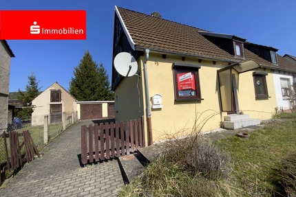 Doppelhaushälfte mit tollem Grundstück - Unterwellenborn