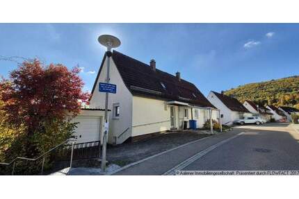 RESERVIERT! Einfamilien-Doppelhaushälfte mit sonnigem Garten in ruhiger, naturnaher Lage - Oberkochen