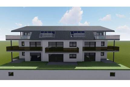 Super schöne Wohnung: Ganz oben, mit Aussicht und großem Balkon! - Bodelshausen