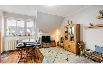 Charmante 2-Zimmer-Dachgeschosswohnung mit Balkon, EBK und Tiefgaragenstellplatz - Rodgau Nieder-Roden