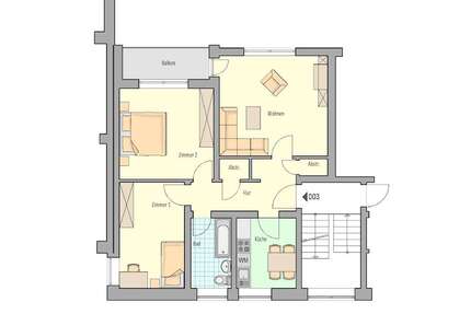 Wohnung zum Mieten in Herford 288,23 € 70.95 m²