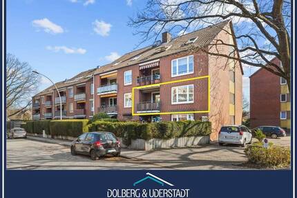 Sonnige Balkonwohnung mit Stellplatz in Halstenbek
