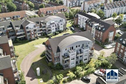 Vermietete 2-Zimmer-Erdgeschosswohnung mit Balkon und Tiefgarage in Krebsförden - Schwerin