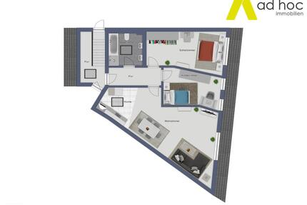 Großzügig WOHNEN... - 450,00&nbsp;EUR Kaltmiete, ca.&nbsp; 83,08&nbsp;m&sup2; in Teuchern (PLZ: 06682)